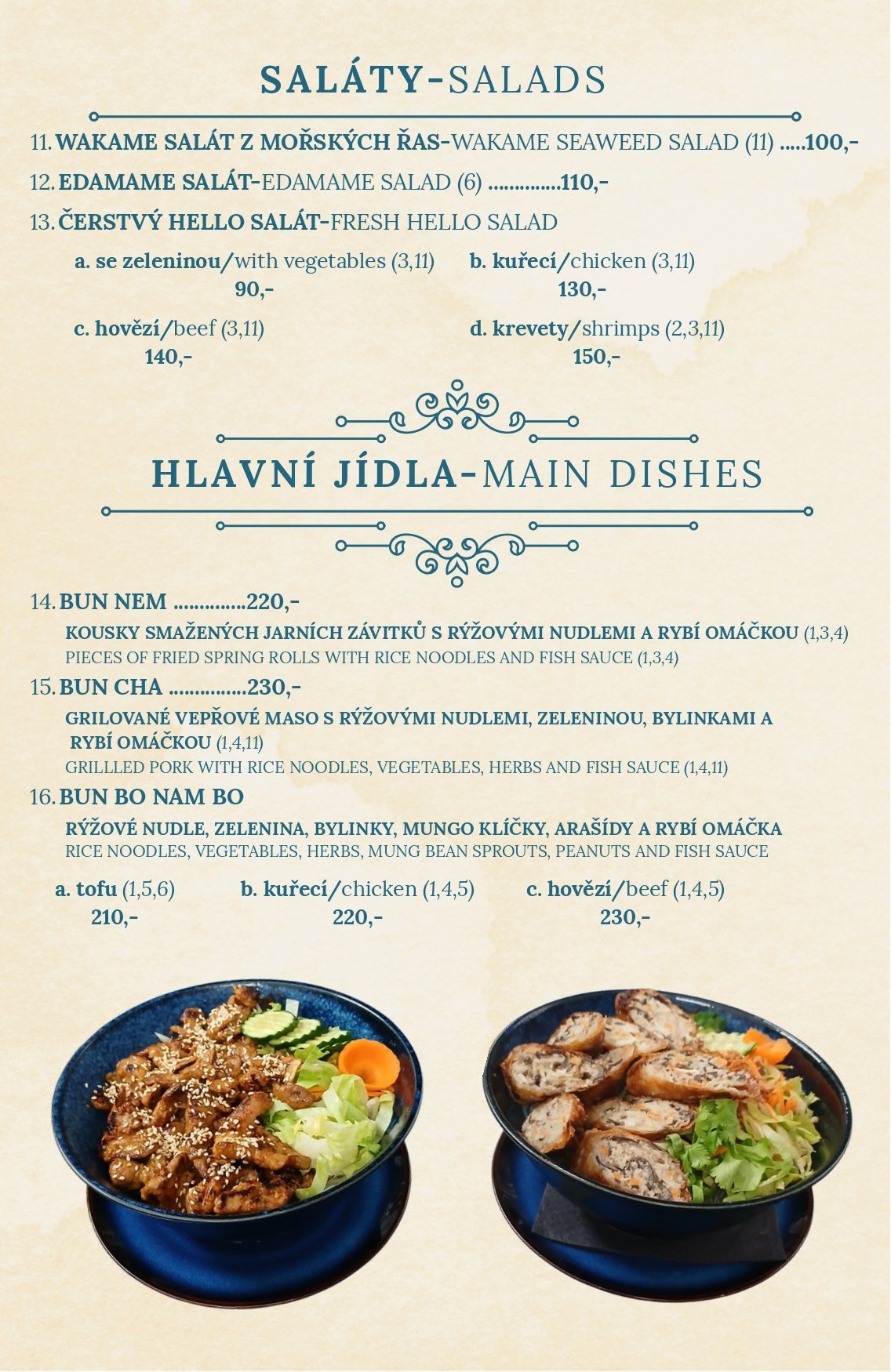 Sushi Menu | Hello Vietnamese-Thai-Sushi 2. stránka